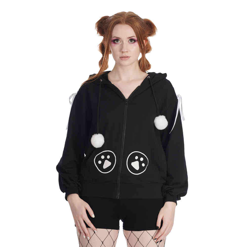 Banned - Fuzzyme Hoodie/trui - Zwart